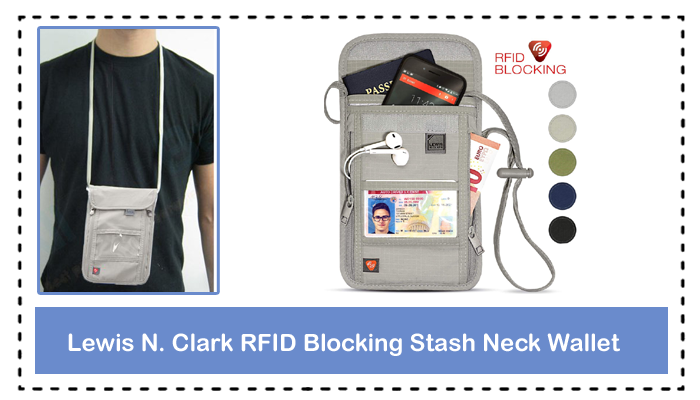 Lewis N. Clark RFID Blocking Stash Neck Wallet Full Review